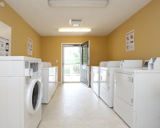 laundry at Overlook Club apartments located between metro Atlanta and the North Georgia mountains